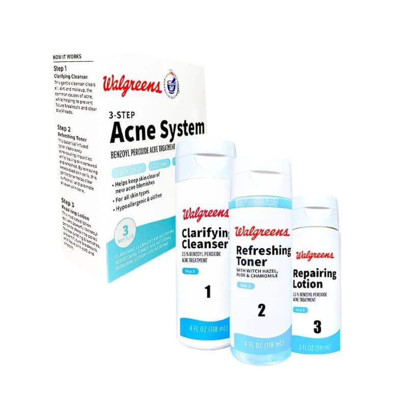 Walgreens 3 Step Acne System