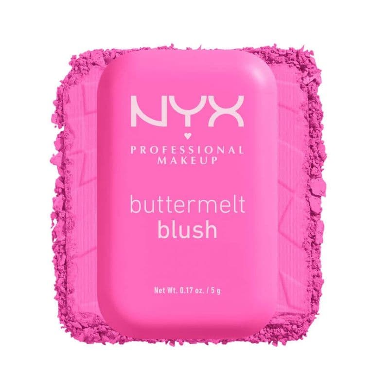 NYX Professional Makeup Buttermelt Powder Blush tono 01 My Butta Half