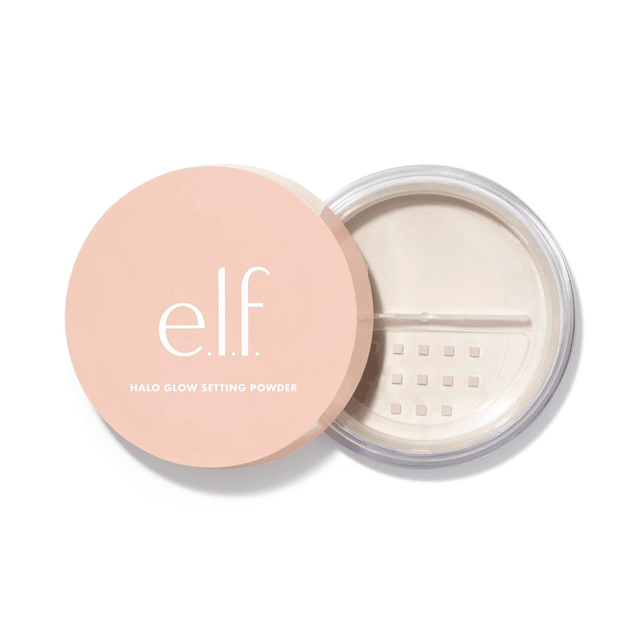 elf Halo Glow Loose Setting Powder tono Light pink