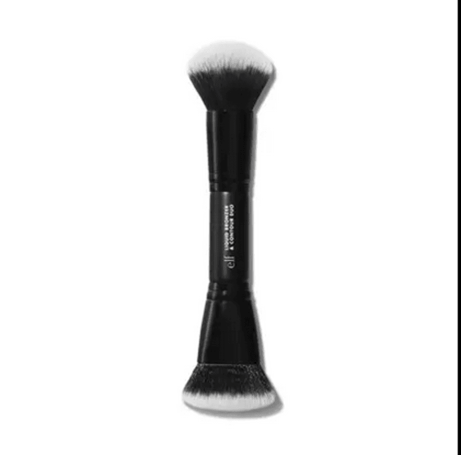 elf Liquid Bronzer & Contour Duo Brush