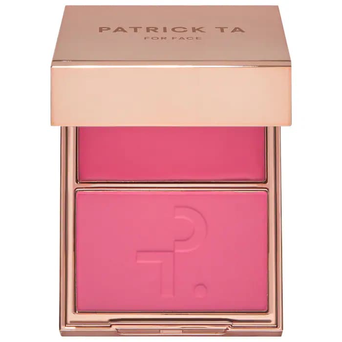 PATRICK TA Major Headlines Double-Take Crème & Powder Blush Duo – Tono She’s a doll