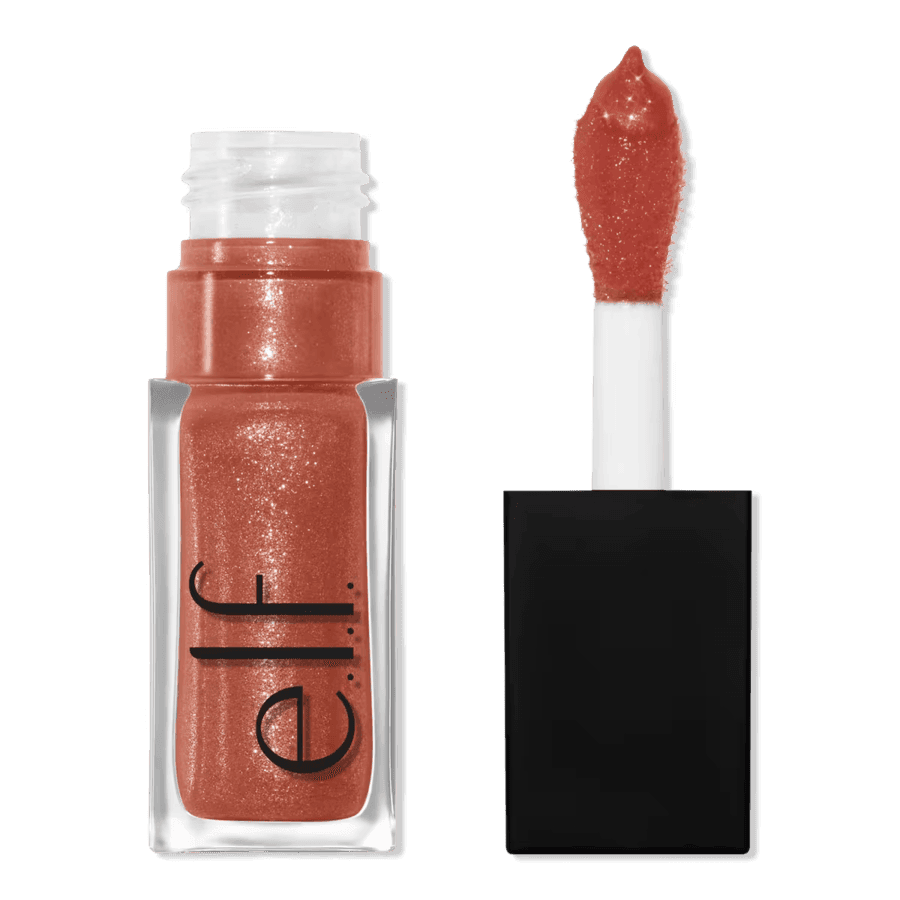 elf Glow Reviver Glimmer Lip Oil tono Super Neutral (0.25 fl oz)