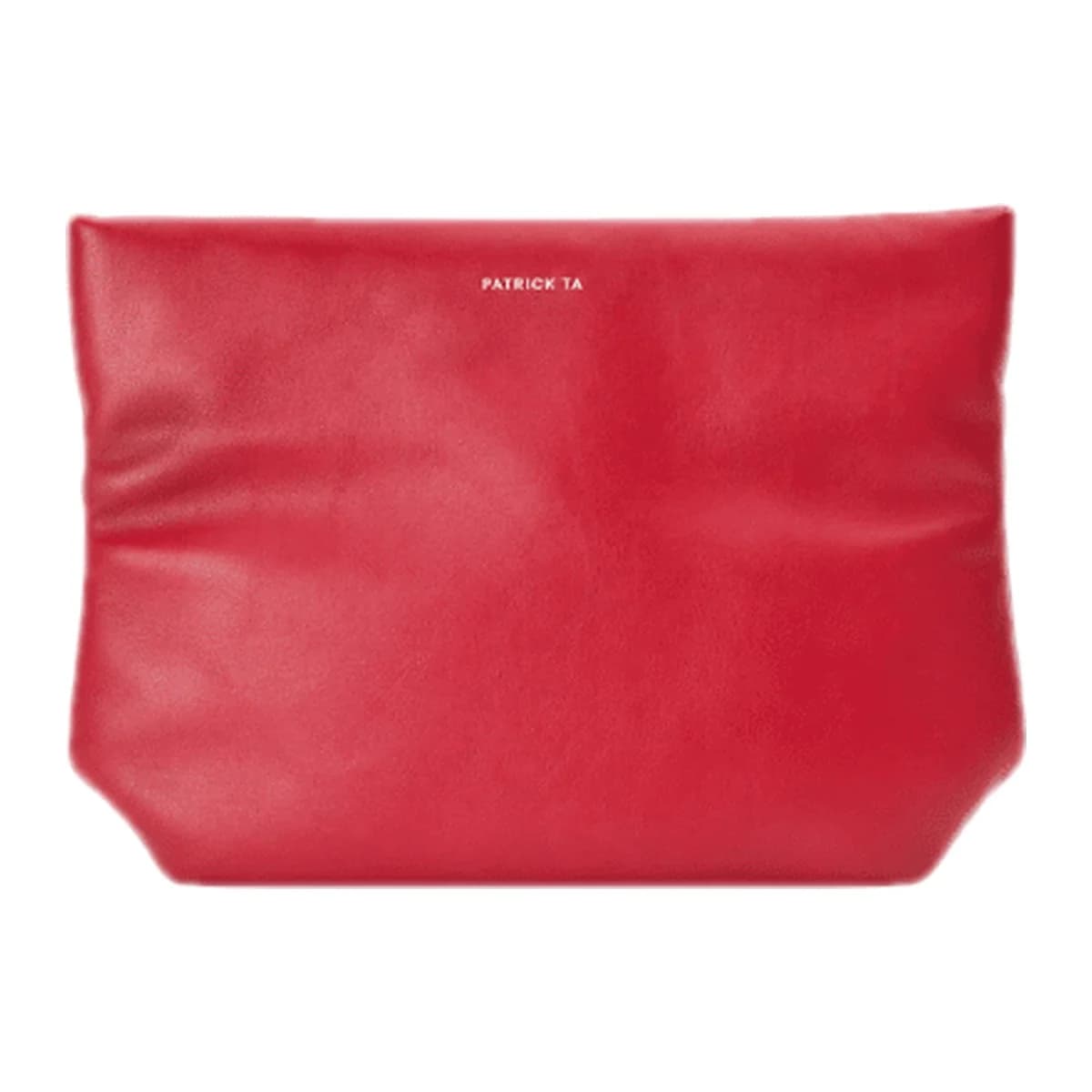 PATRICK TA Puffer Clutch – Color Strawberry
