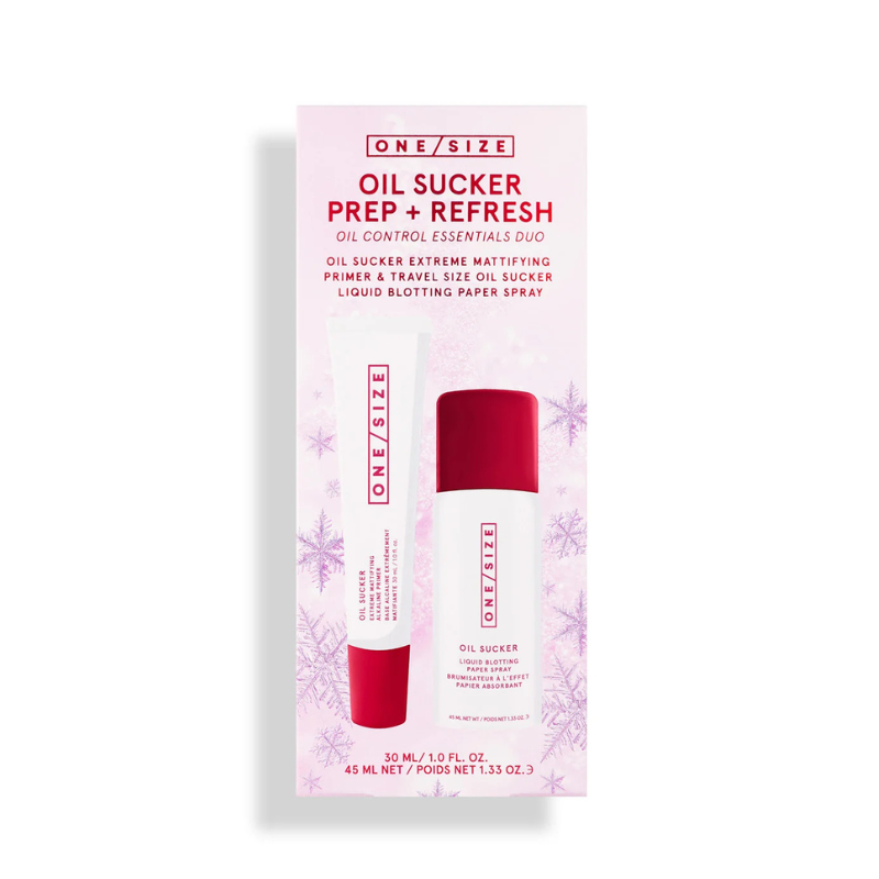 El ONE/SIZE Oil Sucker Prep & Refresh Mattifying Duo