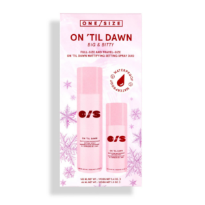 One size Waterproof Setting Spray Duo