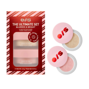 One size powder duo tono Traslucent / ultra pink