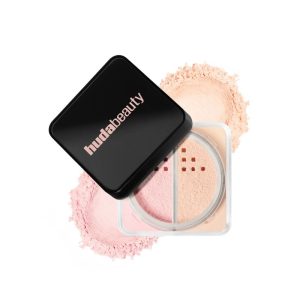 Huda Beauty EASY BAKE DUO LOOSE POWDER tono Cherry Peach