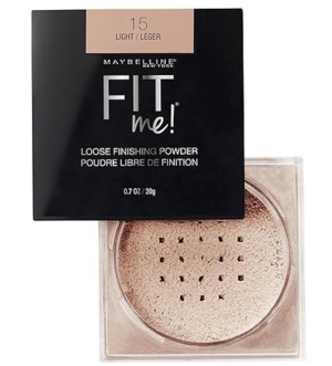 Maybelline Fit Me Loose Finishing Powder - 15 Light/ Leger